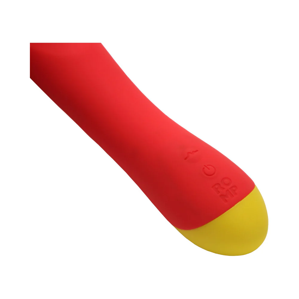 ROMP Hype Silicone G-Spot Vibrator Red