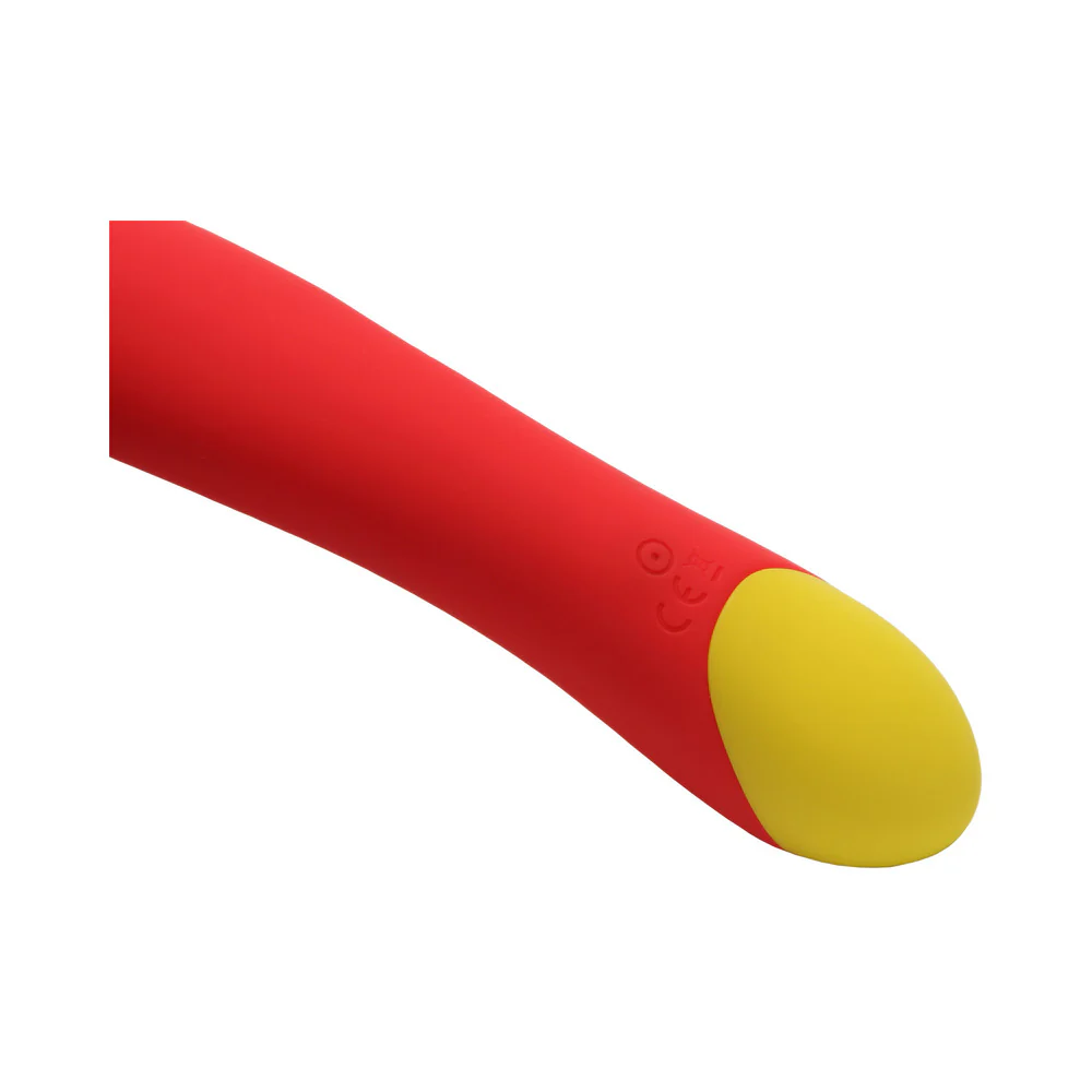 ROMP Hype Silicone G-Spot Vibrator Red