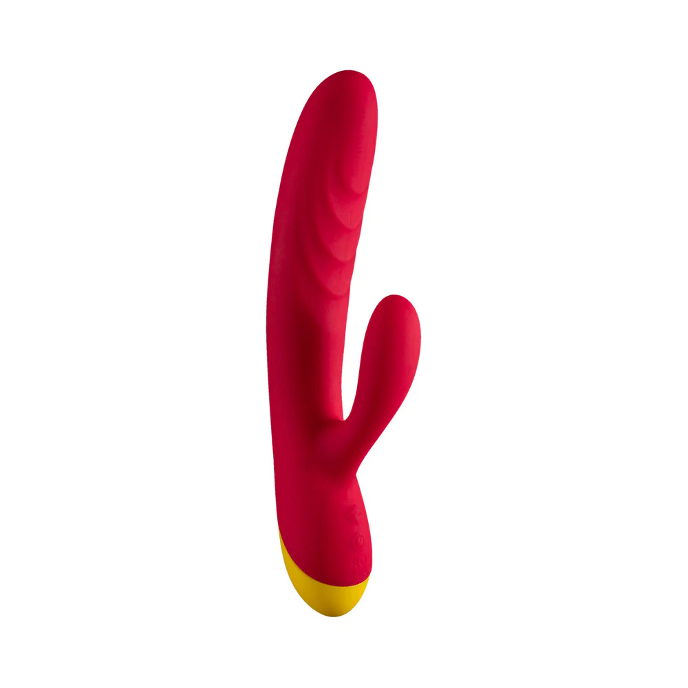 ROMP Jazz Silicone Rabbit Vibrator Berry