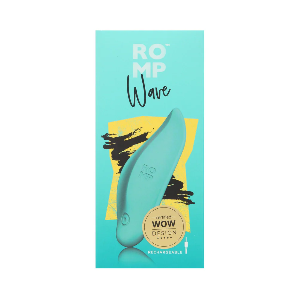 ROMP Wave Silicone Lay-On Vibrator Mint
