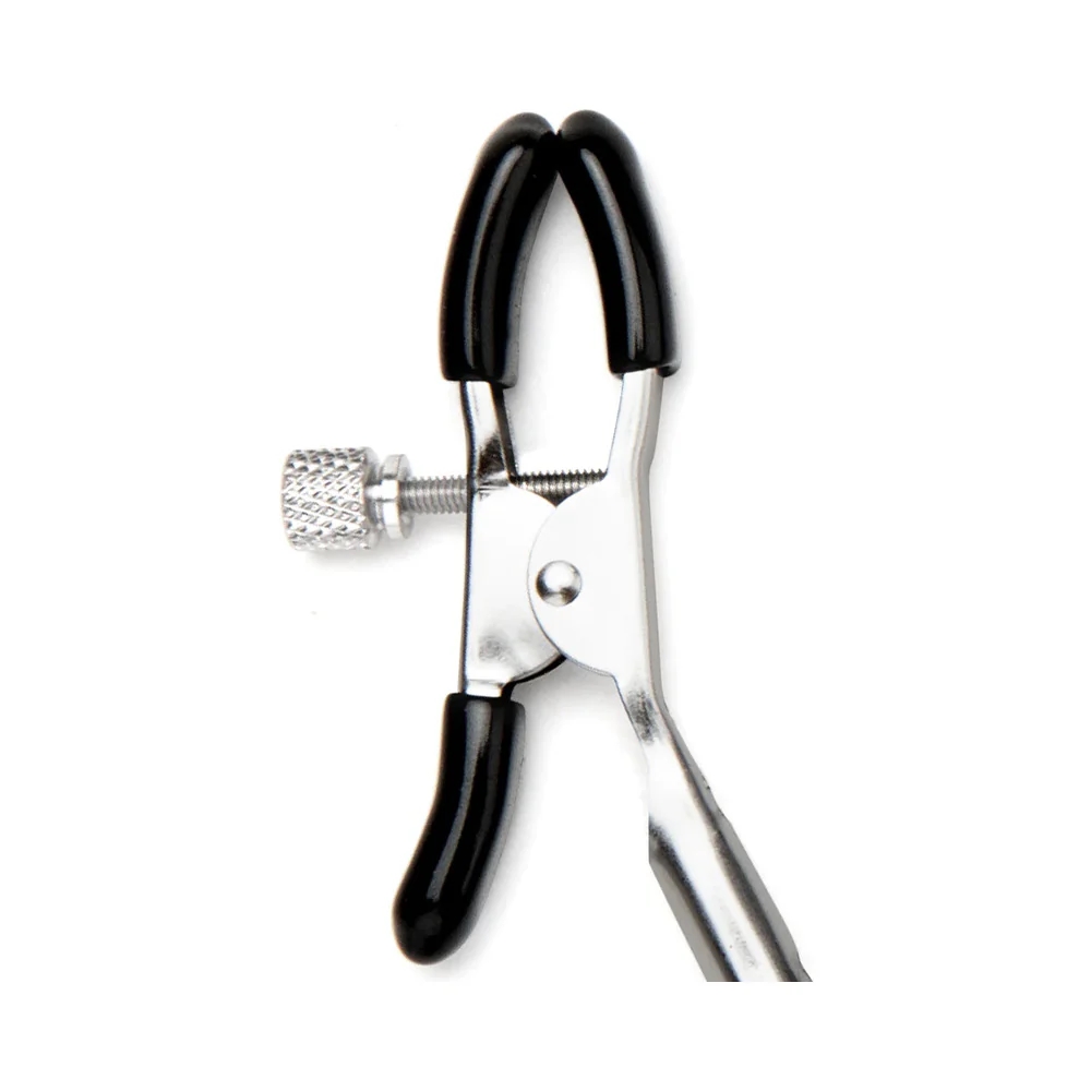 Lux Fetish Adjustable Nipple Clips & Clit Clamp (75699) | SlipDix.com