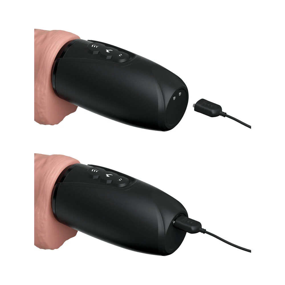 5.5 Inch Thrusting Realistic Dildo Vibrator with Balls