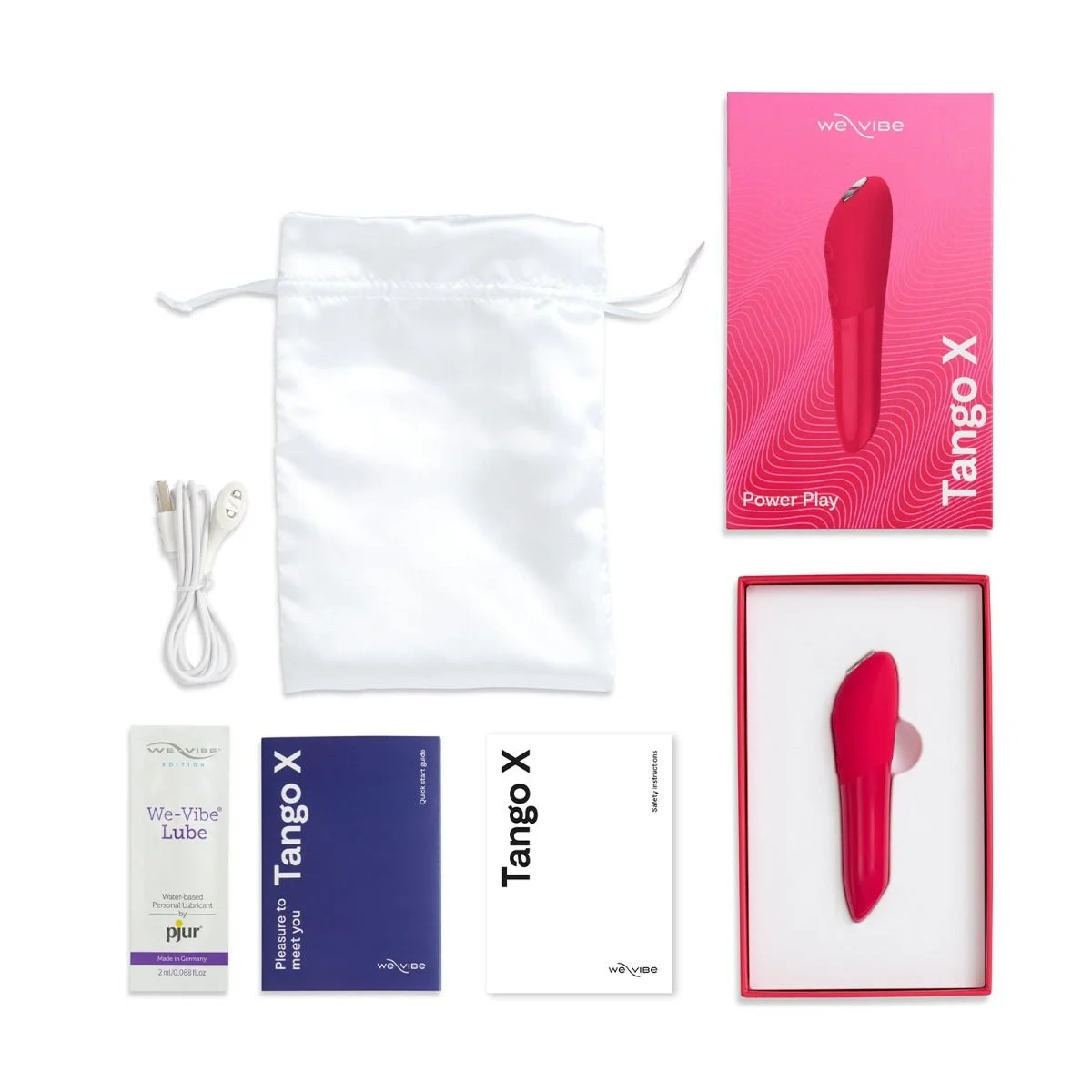 We-Vibe Tango X Silicone Intense Bullet Vibrator