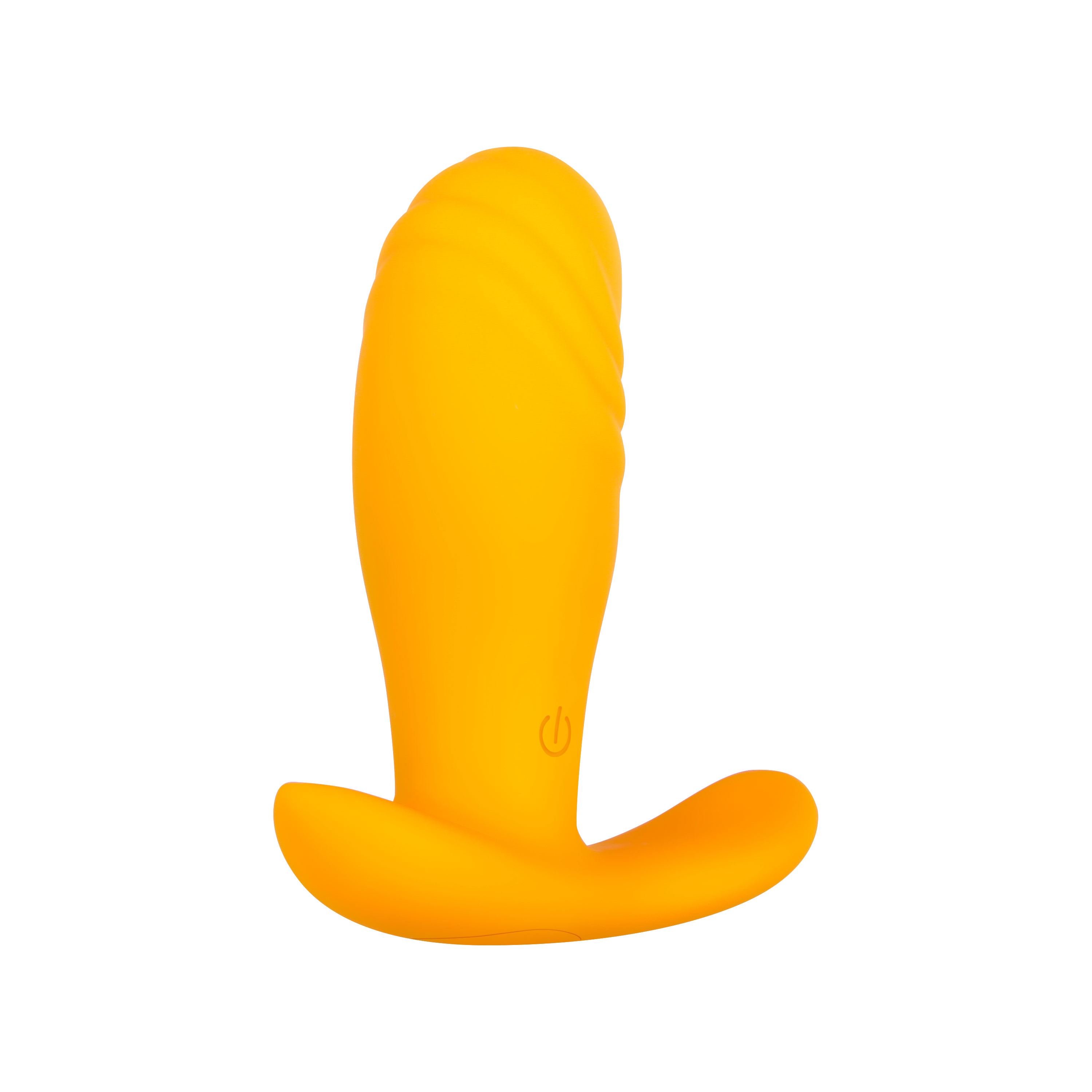 Silicone G-Spot & Prostate Massager with Remote Creamsicle