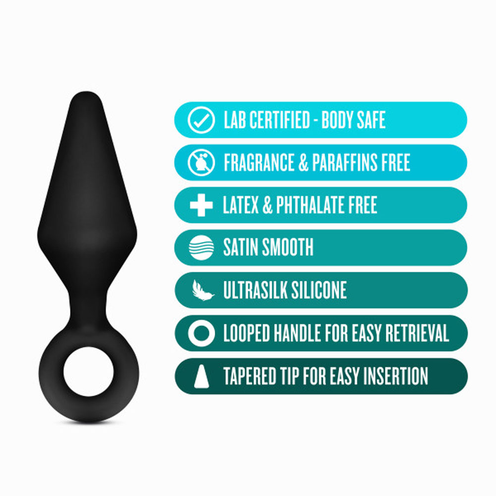 Anal Silicone Loop Butt Plug Training Kit