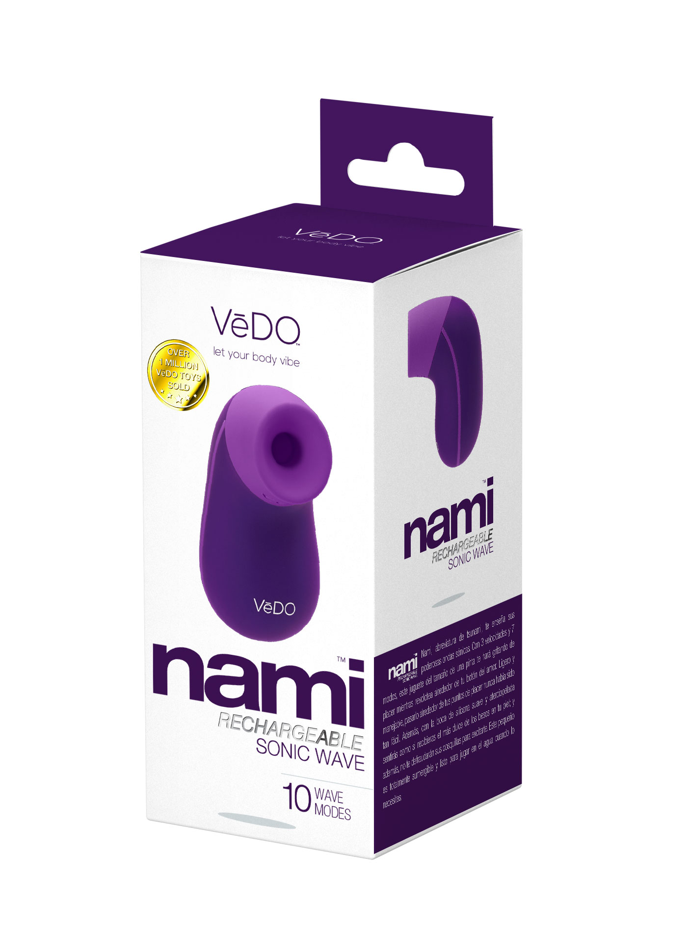 VeDO Nami Sonic Clitoral Stimulator Purple