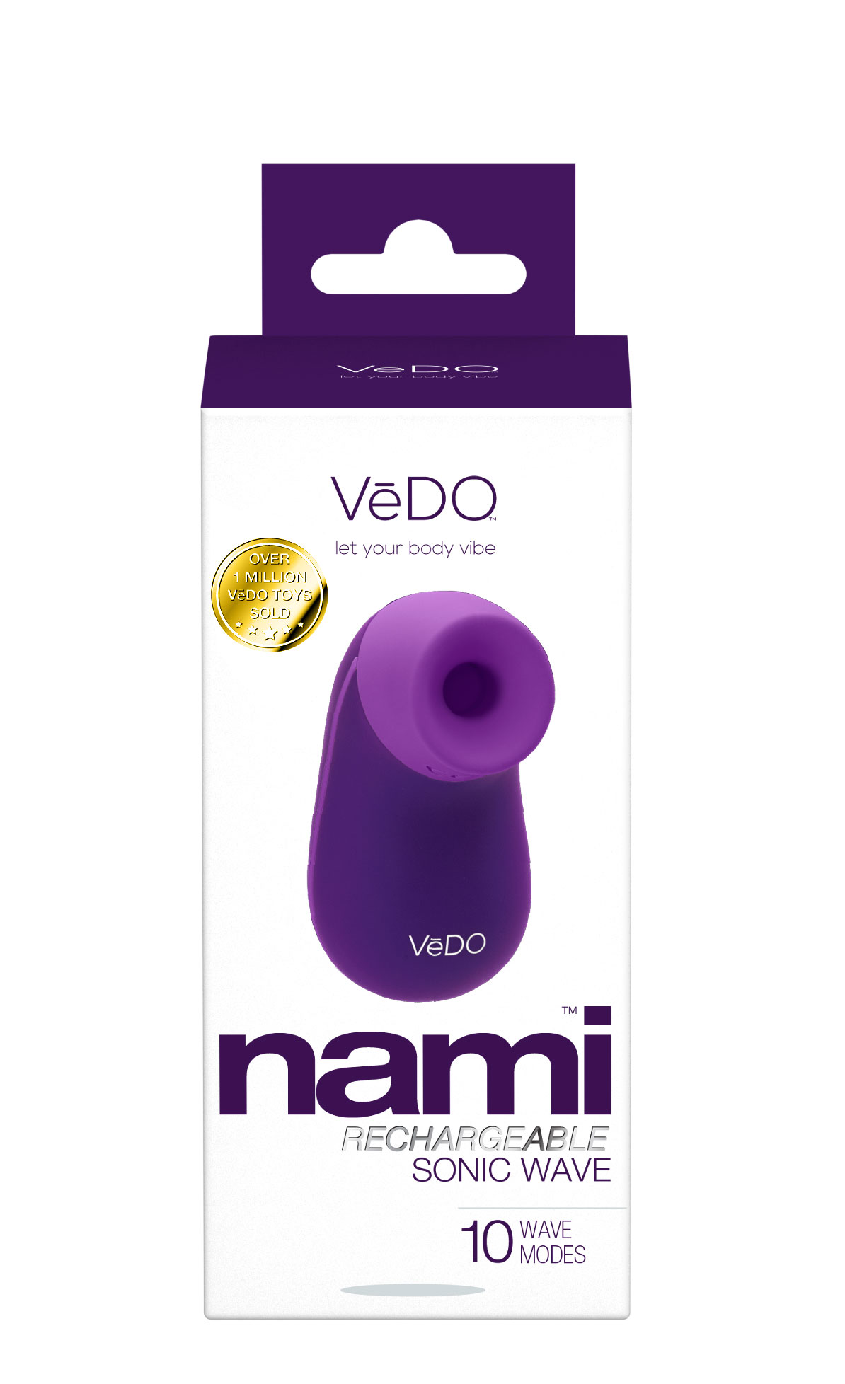 VeDO Nami Sonic Clitoral Stimulator Purple