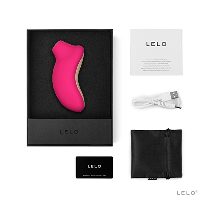 LELO SONA Clitoral Stimulator Cerise