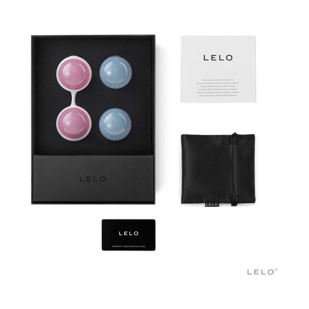 LELO BEADS Mini Kegel Balls Set Blue/Pink (77206) | SlipDix.com
