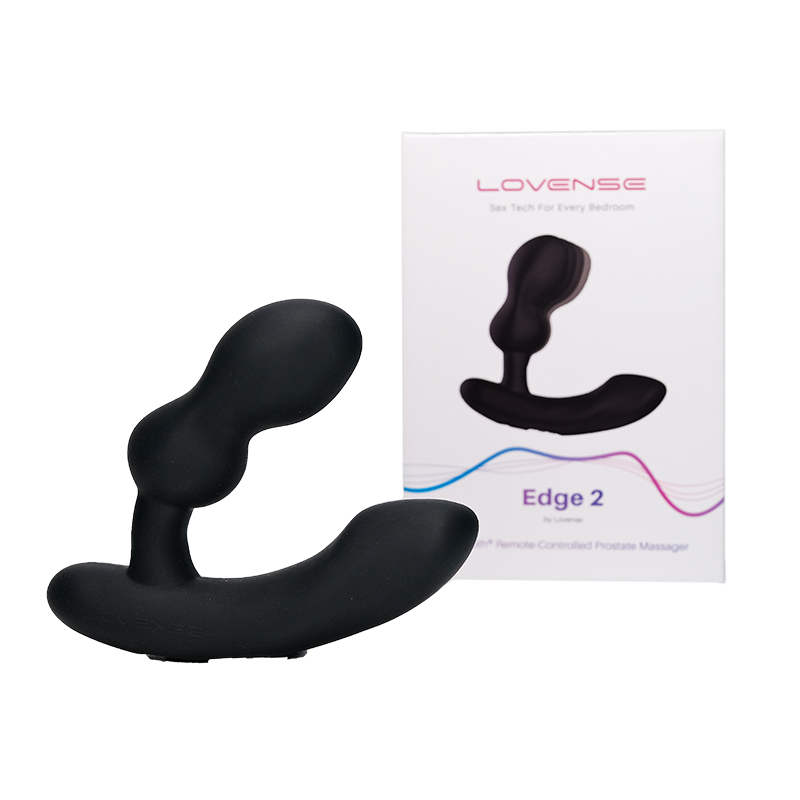 Lovense Edge 2 Bluetooth Remote-Controlled Prostate Massager