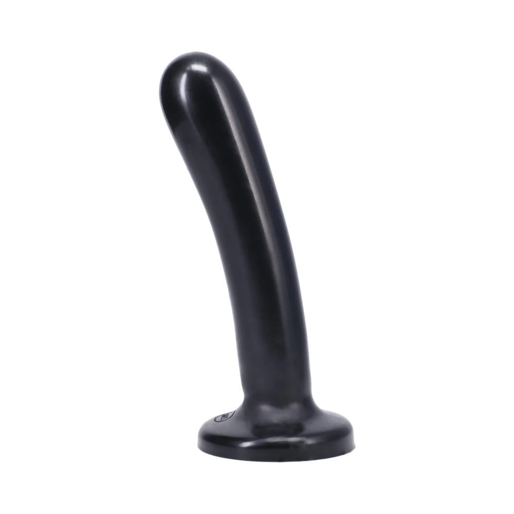 Tantus Bend Over Intermediate Strap-On Kit with 5.5 Inch & 7 Inch Silicone Dildos Black