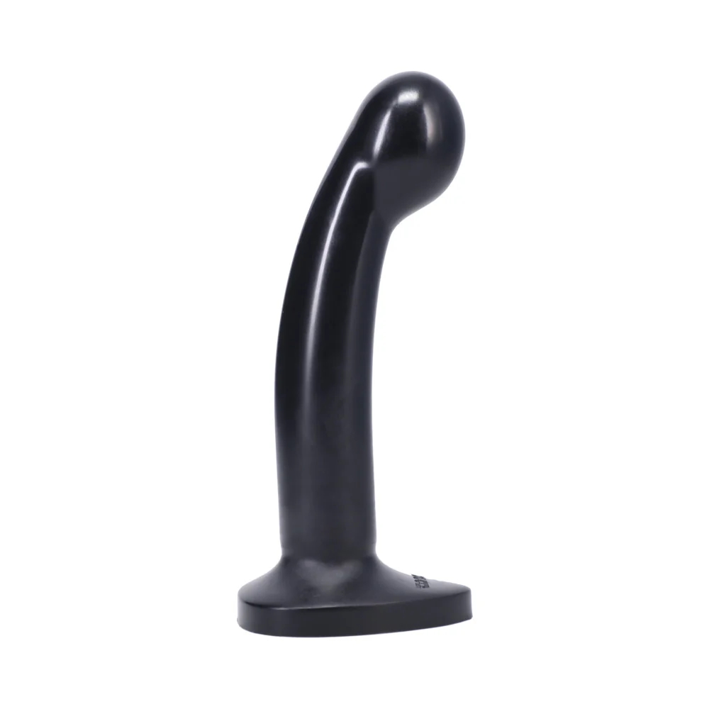 Tantus Sport 5.5 Inch Vibrating Silicone Dildo & Strap-On Harness Kit Onyx