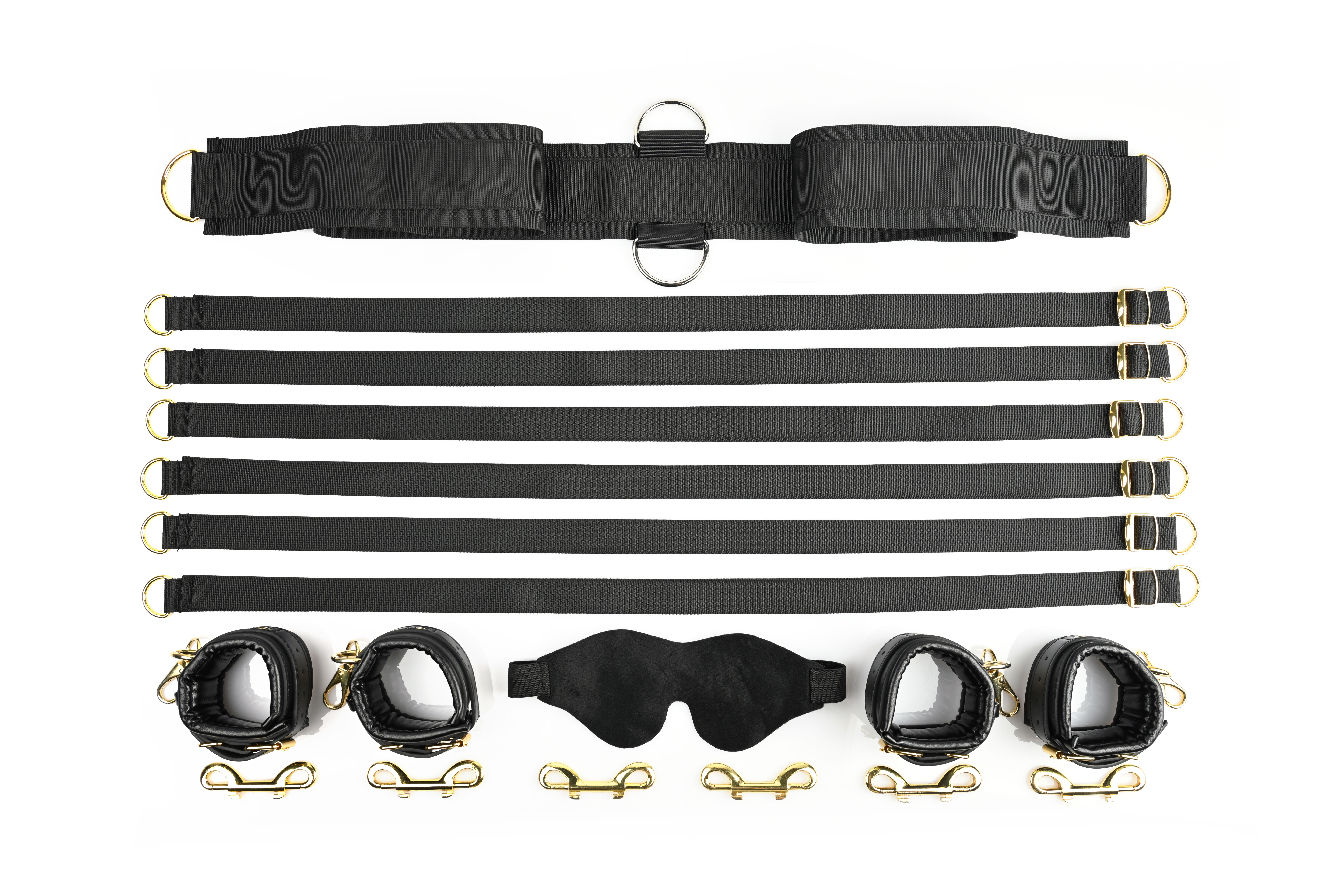Under the Bed Restraint Set Black