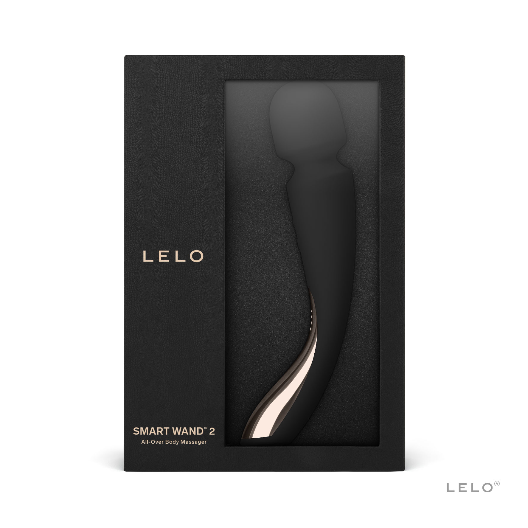 LELO SMART WAND 2 Medium Wand Vibrator Black