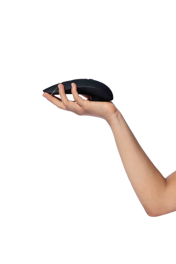 Womanizer Premium 2 Silicone Luxurious Pleasure Air Clitoral Stimulator Black