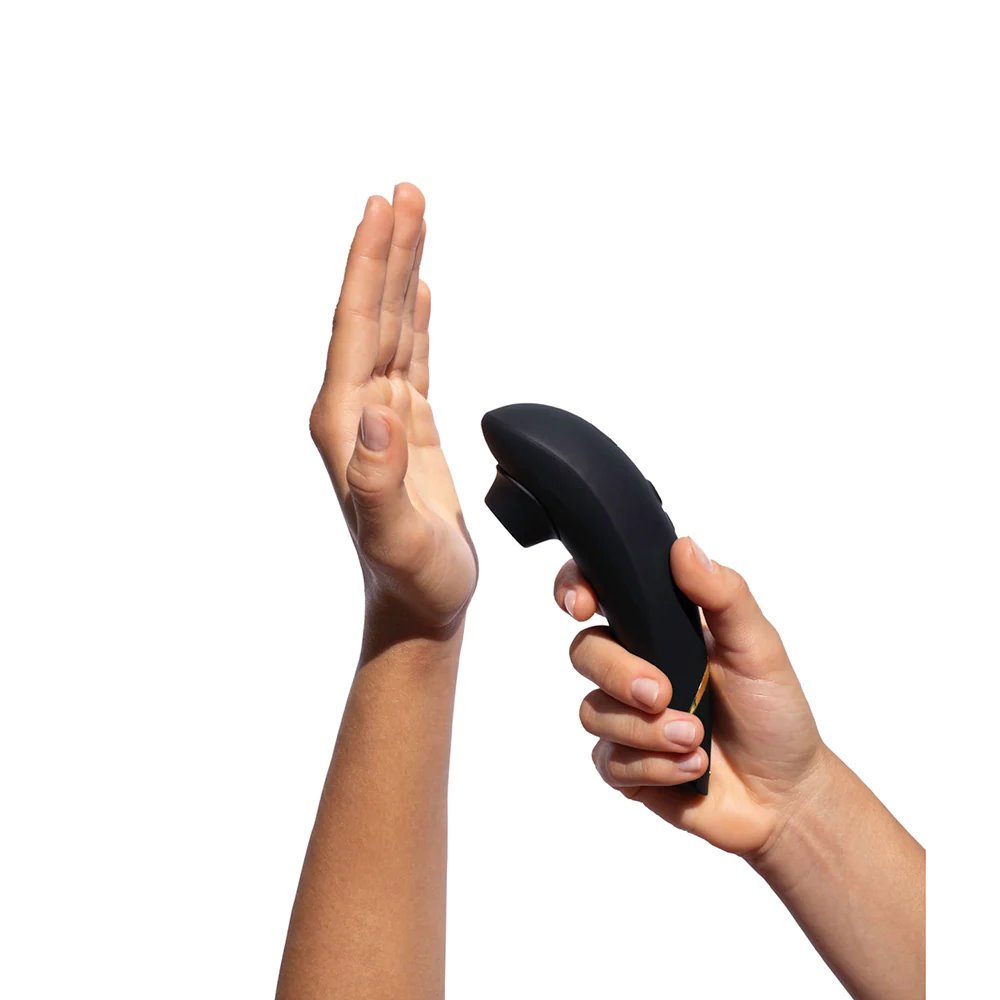 Womanizer Premium 2 Silicone Luxurious Pleasure Air Clitoral Stimulator Black