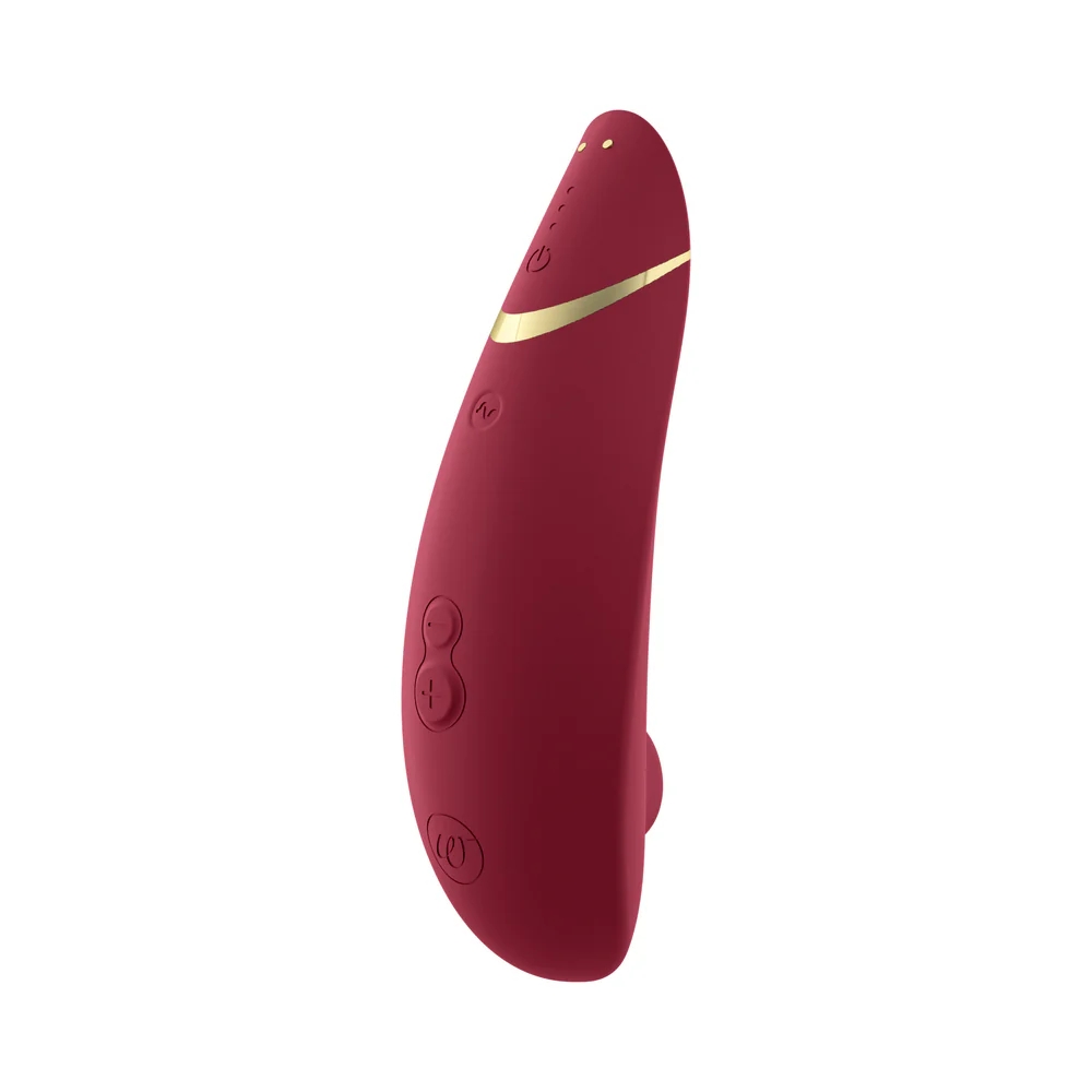 Womanizer Premium 2 Pleasure Air Clitoral Stimulator Bordeaux