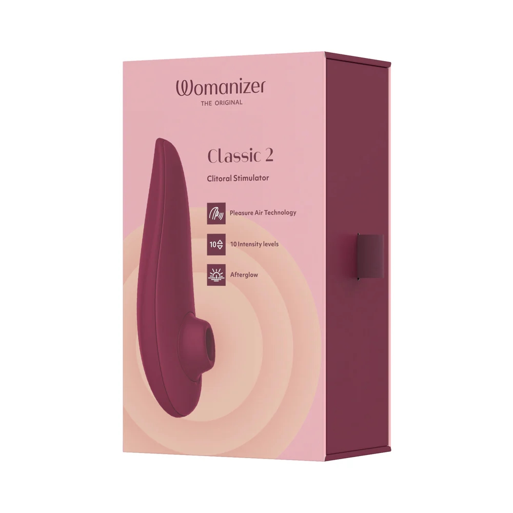 Womanizer Classic 2 Silicone Pleasure Air Clitoral Stimulator