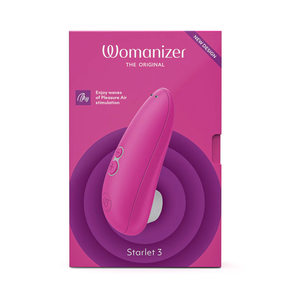 Womanizer Starlet 3 Silicone Compact Pleasure Air Clitoral Stimulator
