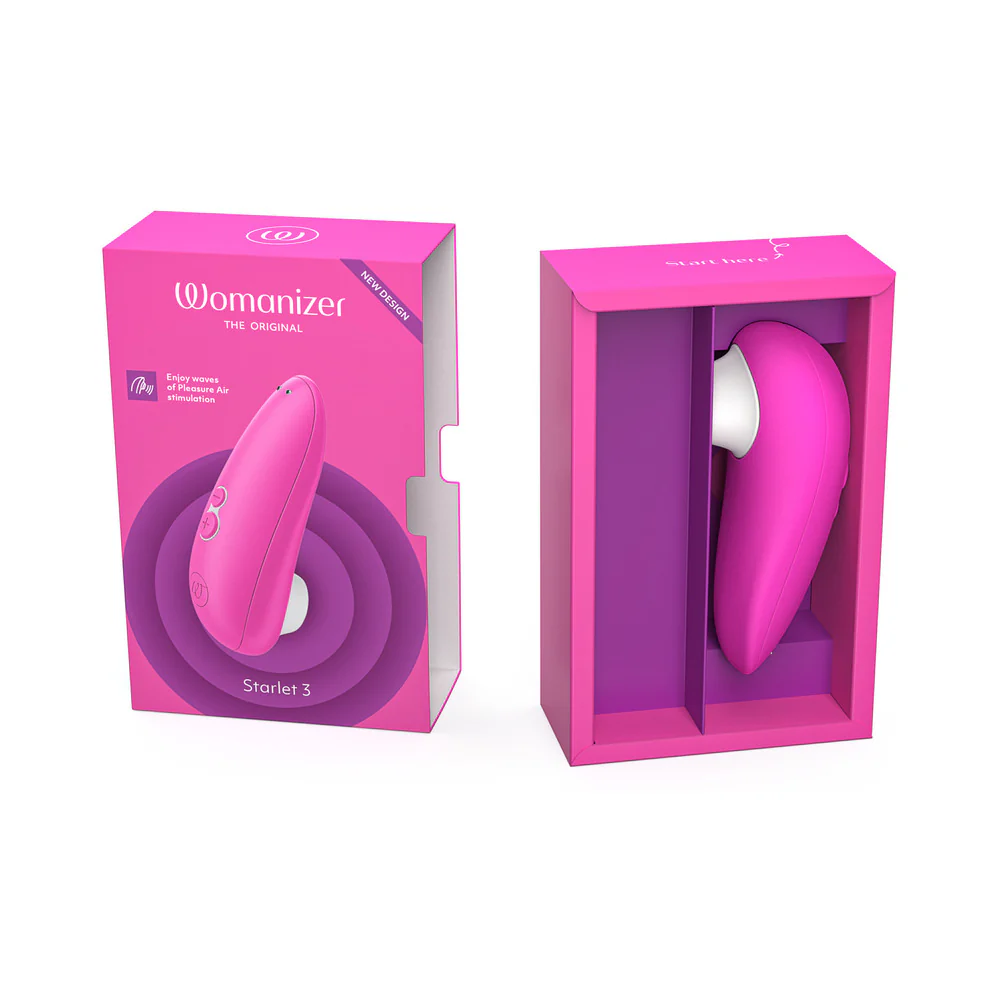 Womanizer Starlet 3 Silicone Compact Pleasure Air Clitoral Stimulator