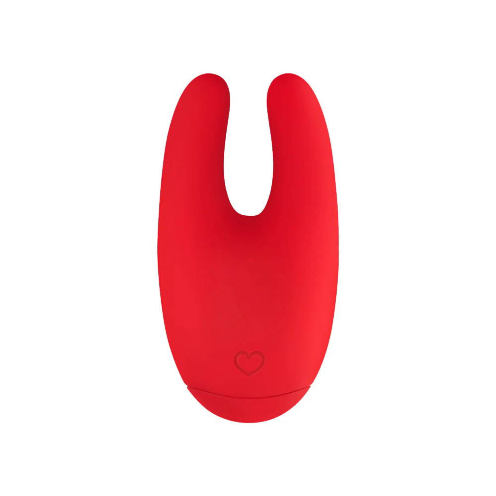 BU89 Mini Bunny Clit Vibrator Red