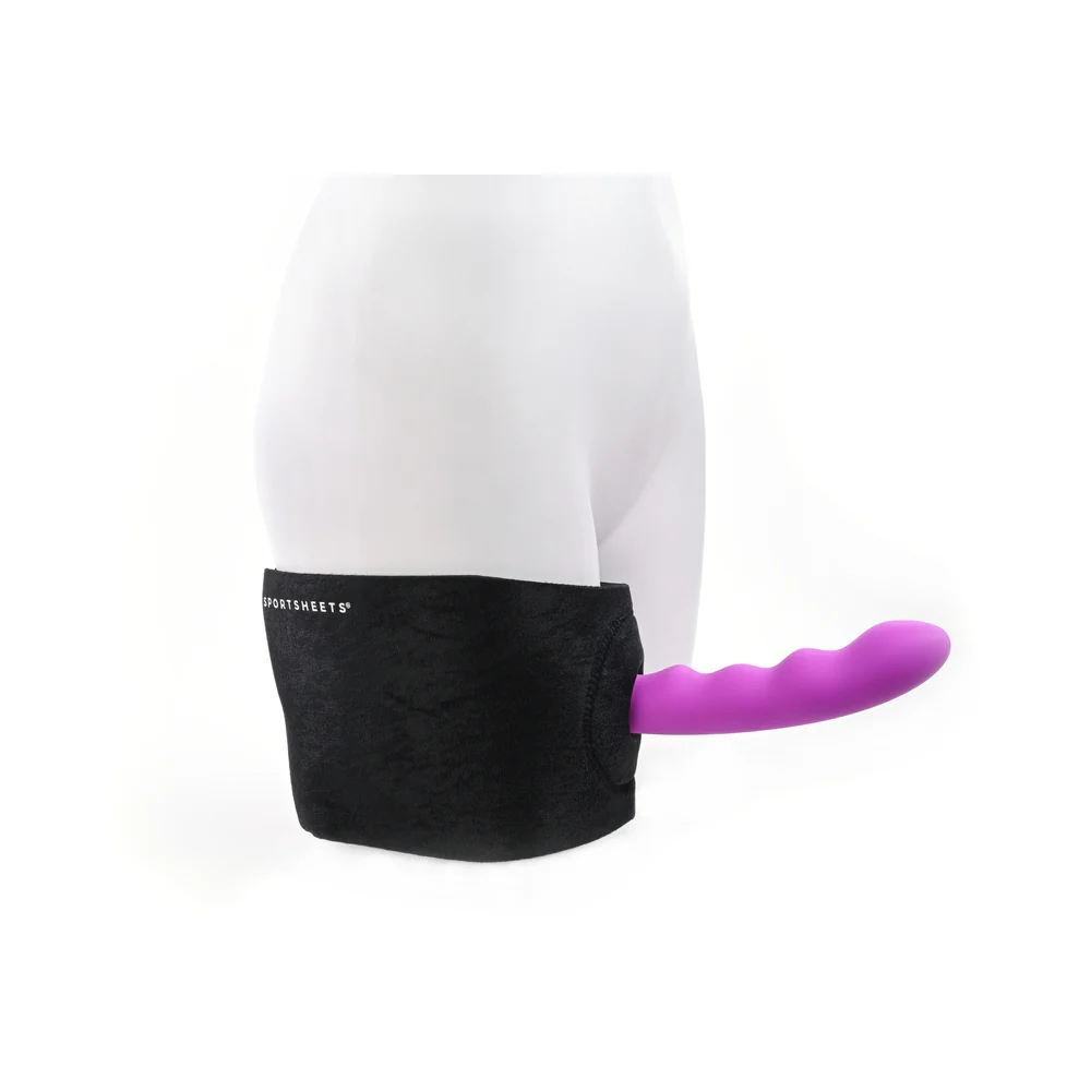 Ultra Thigh Strap-On Harness Black