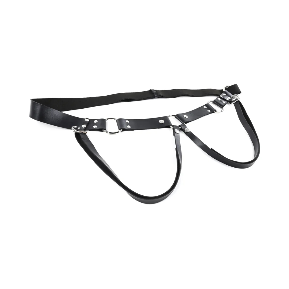 Sportsheets Montero Adjustable Strap-On Harness Black (80103) | SlipDix.com