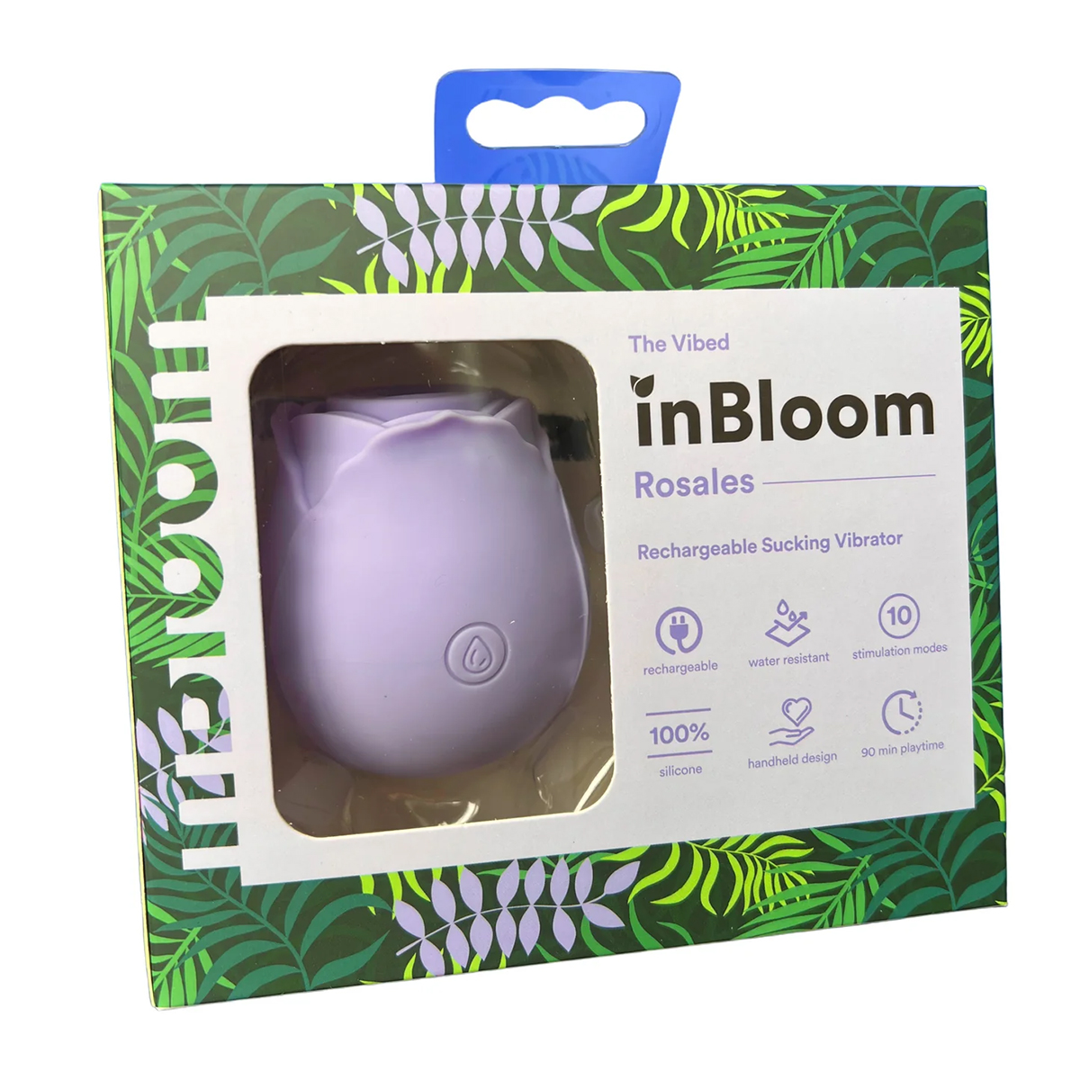 InBloom Rosales Sucking Rose Clit Vibrator