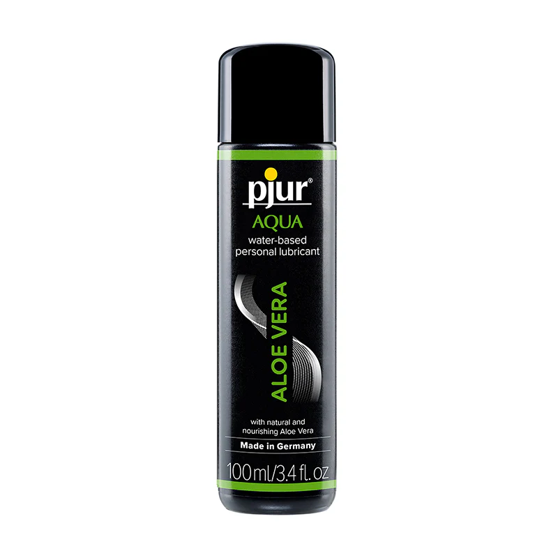 Pjur Aqua Aloe Vera Water-Based Personal Lubricant 3.4 oz. (80517) | SlipDix.com