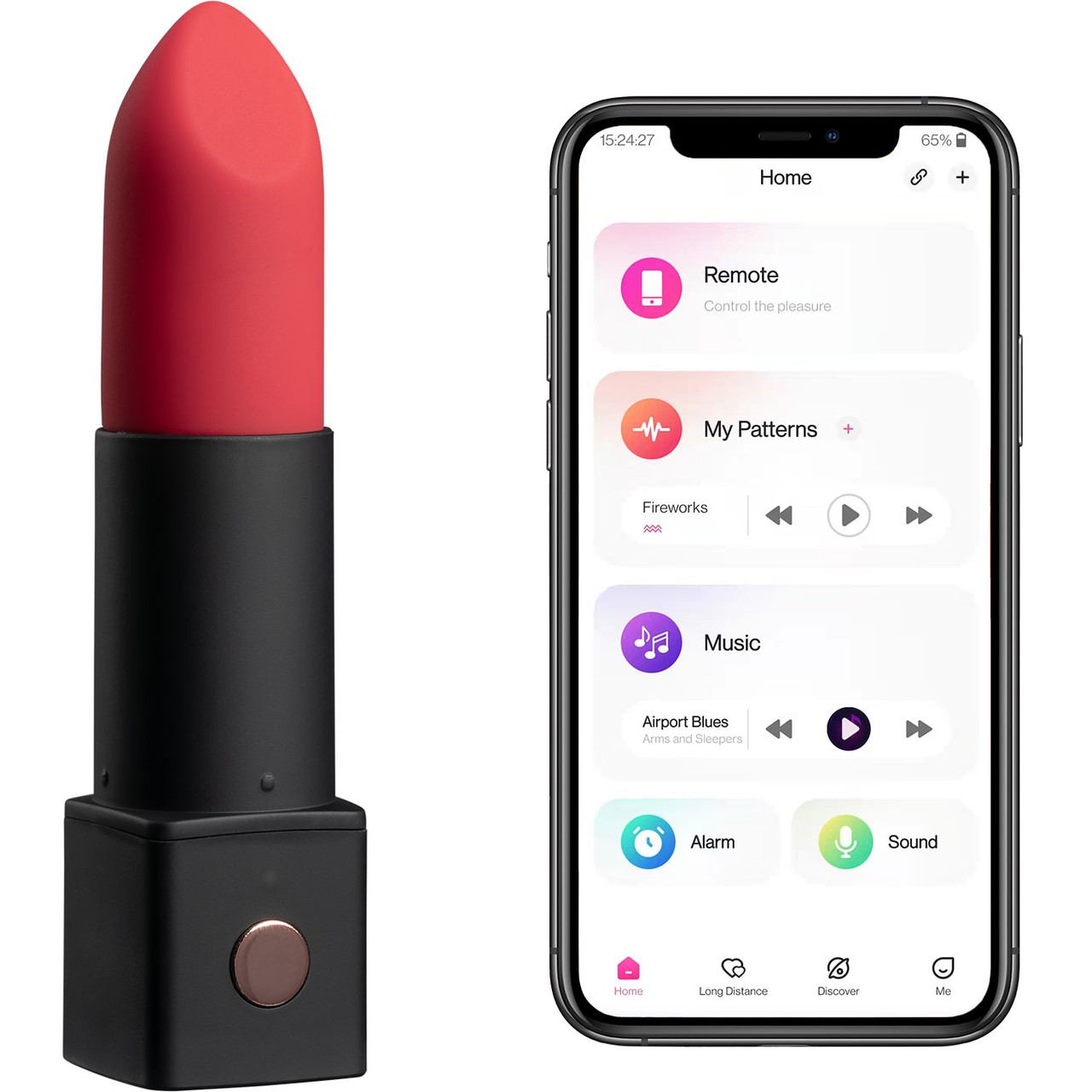 Lovense Exomoon Bluetooth Mini Lipstick Vibrator