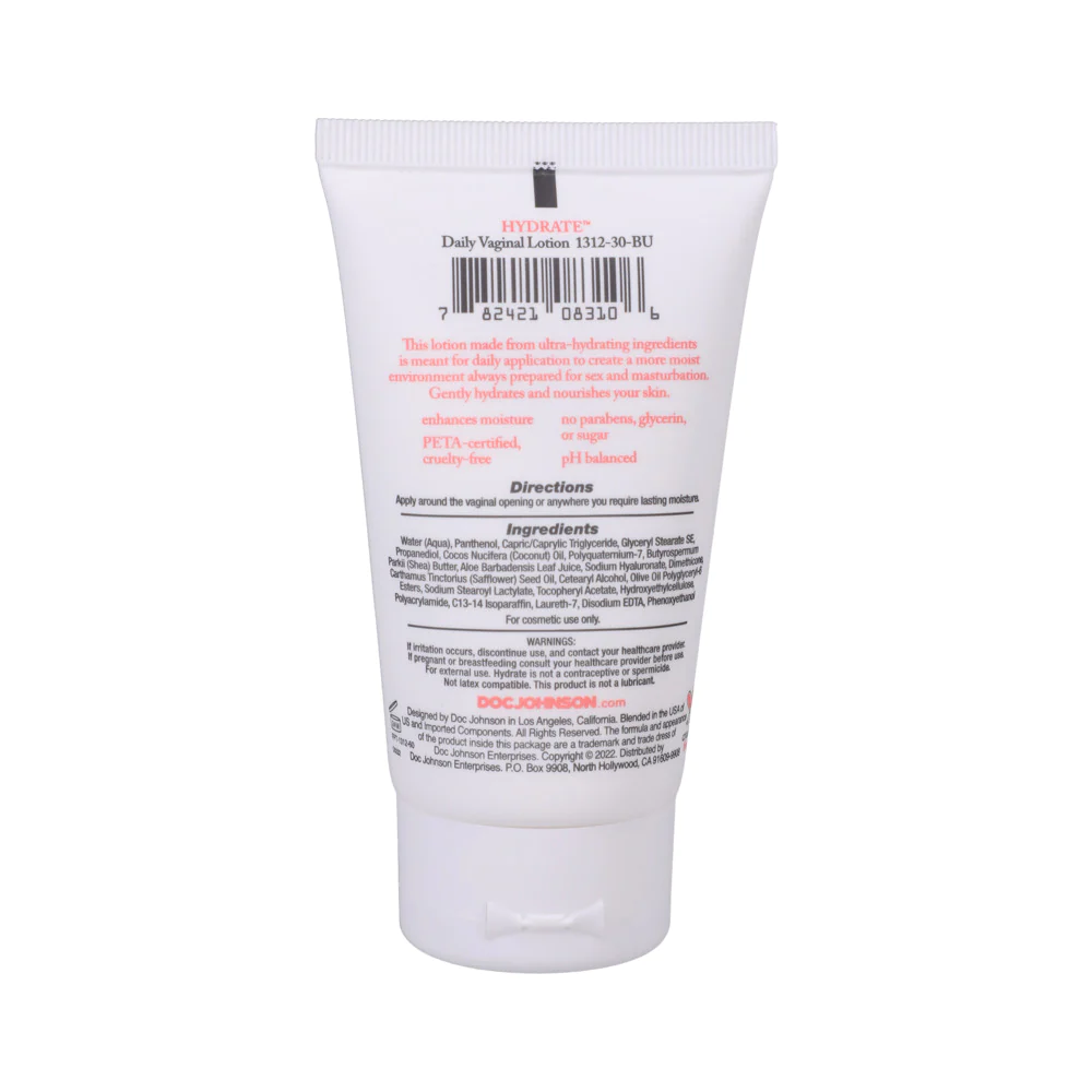 Intimate Enhancements Hydrate Daily Vaginal Lotion 2 oz.