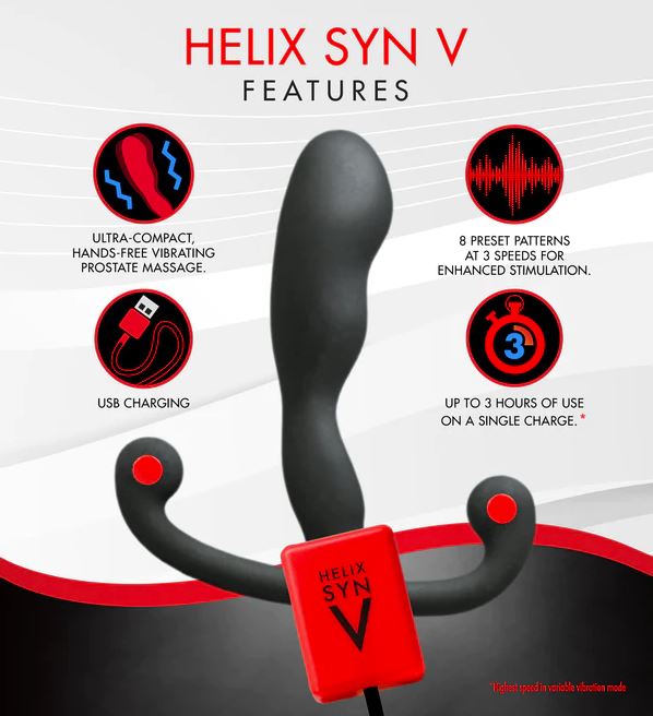 Aneros Helix Syn V Vibrating Prostate Stimulator