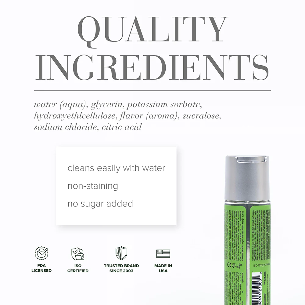 JO Cocktails Mojito Flavored Water-Based Lubricant 2 oz.