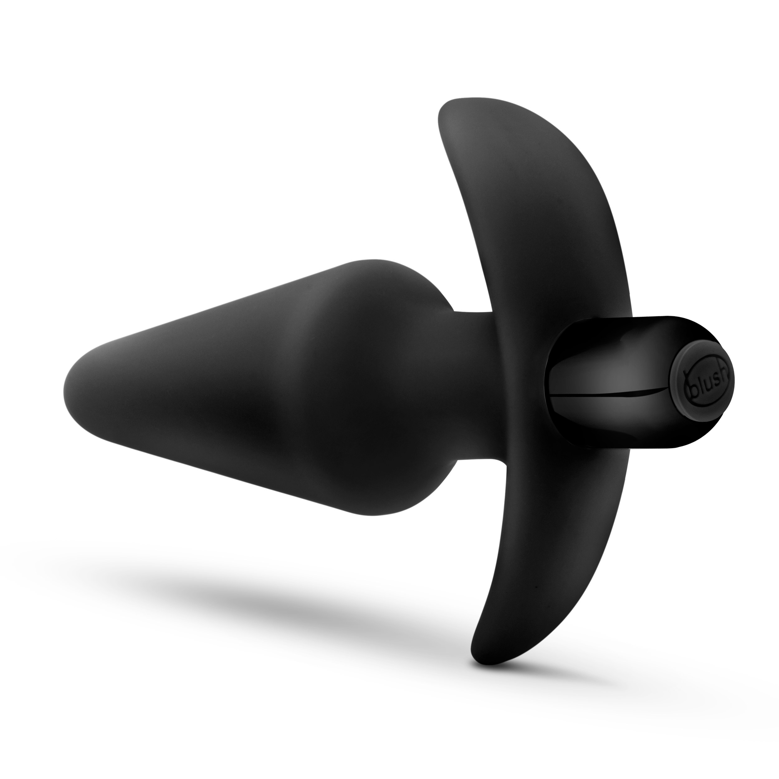 Vibrating Silicone Anal Butt Plug