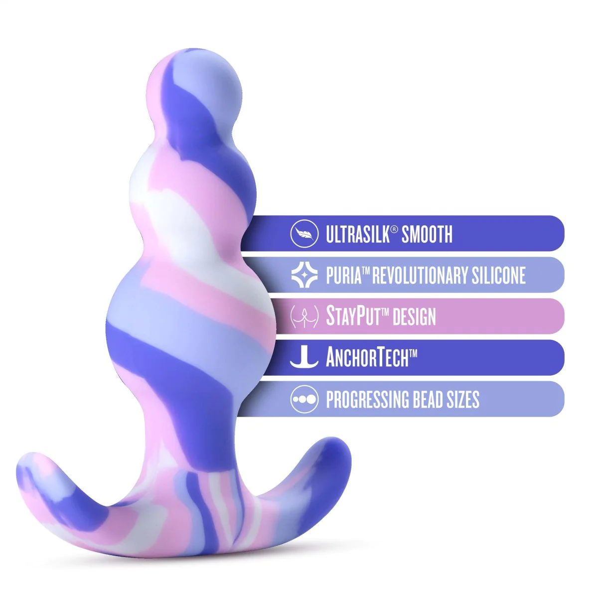 Anal Silicone Butt Plug Twilight