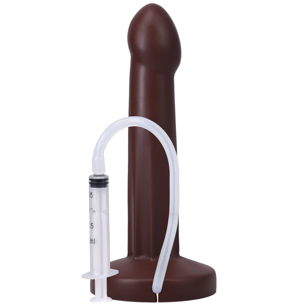 7.25 in. POP Squirting Dildo Espresso