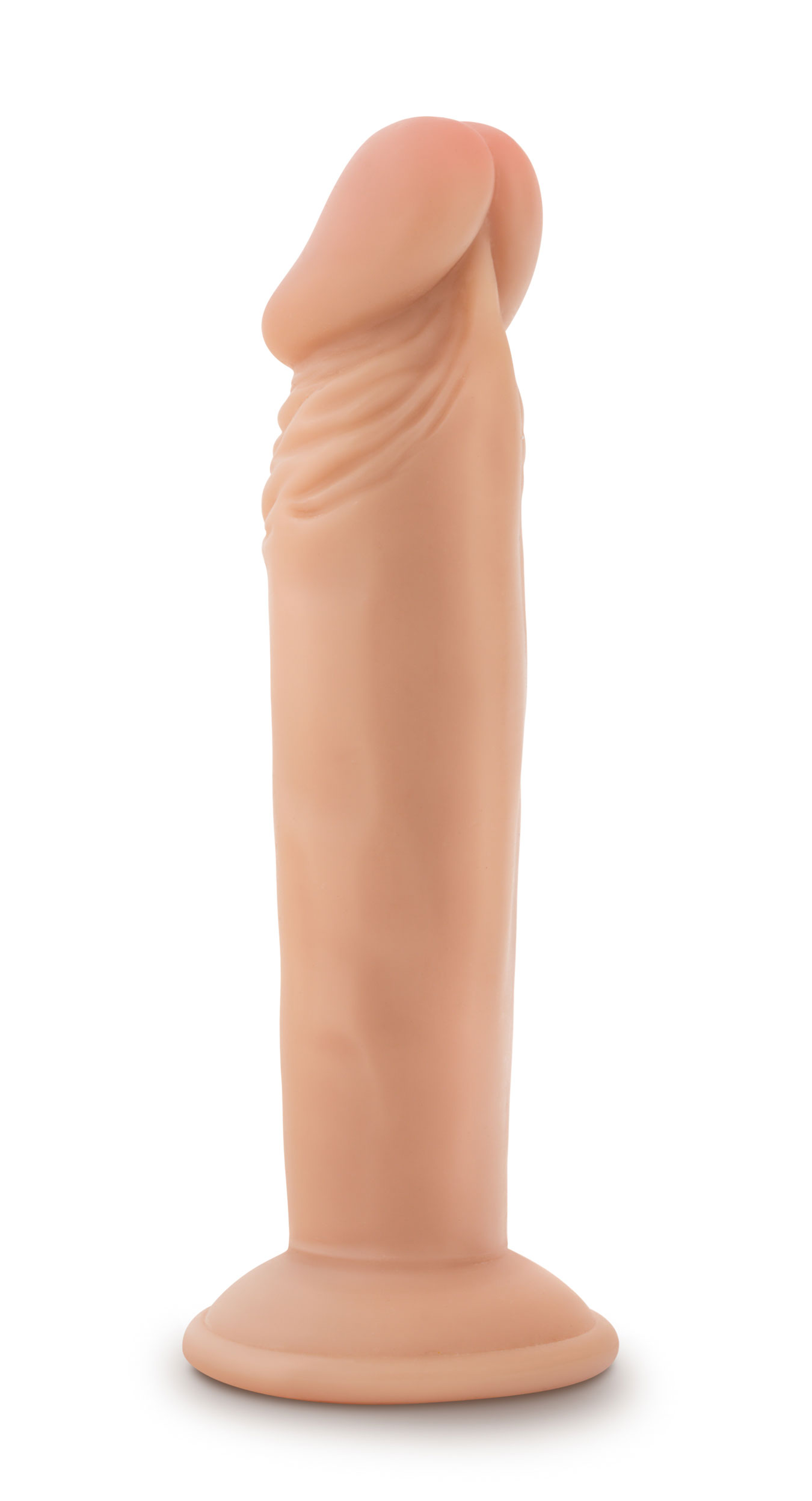 6 in. Realistic Triple Density Posable Dildo Beige