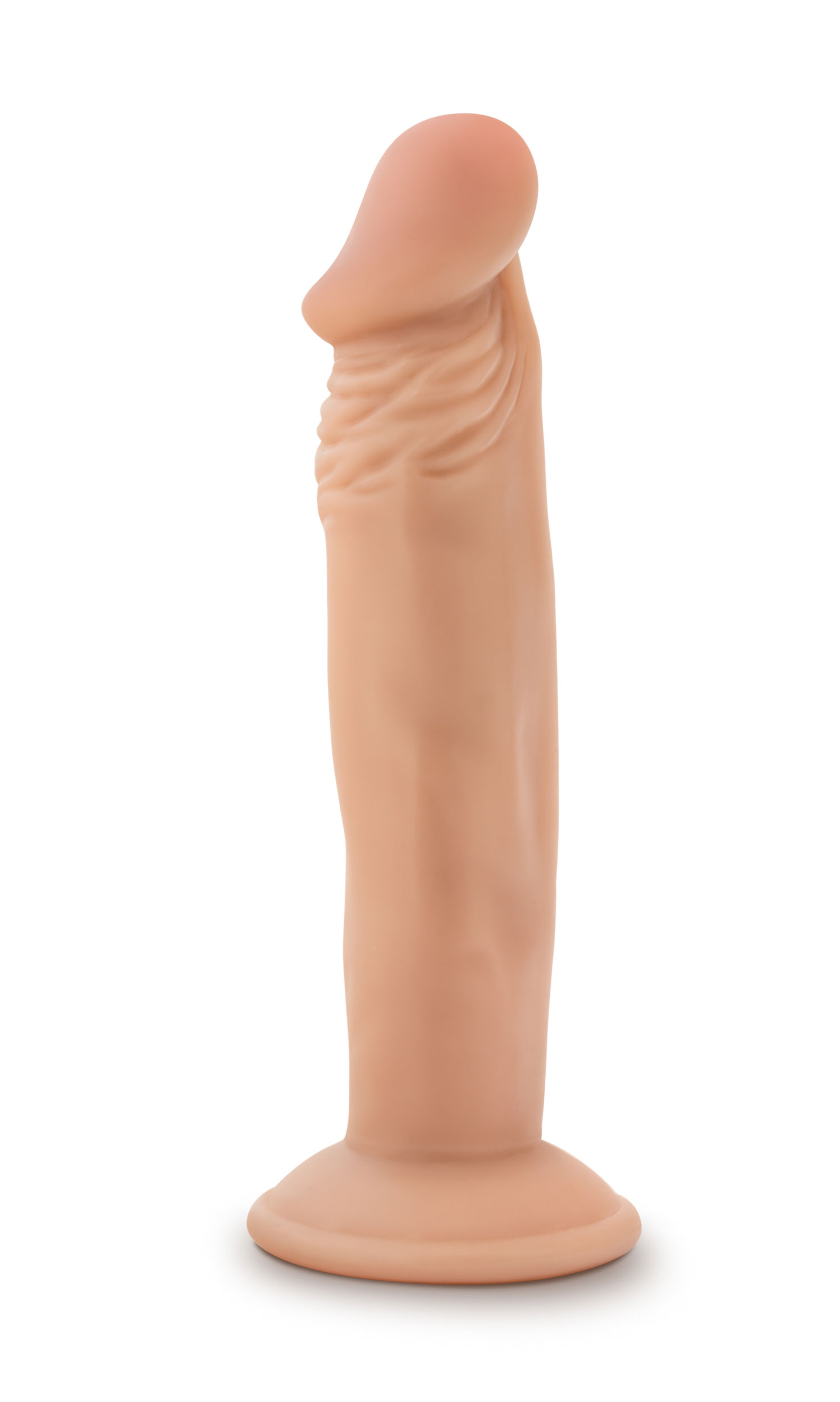 6 in. Realistic Triple Density Posable Dildo Beige