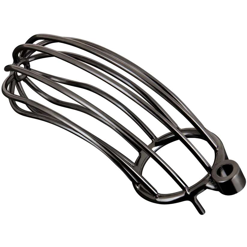 Blue Line Prisoner Cock Cage Black