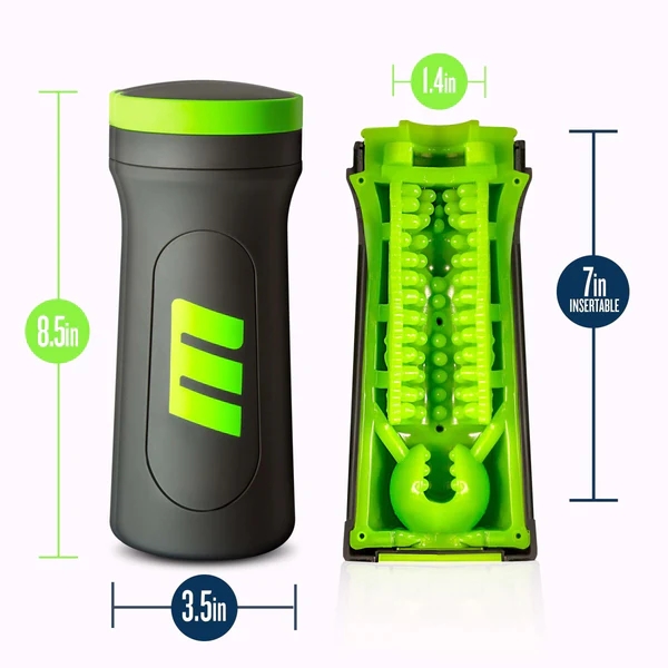 M for Men M2 Superior Stroker with Grip Black