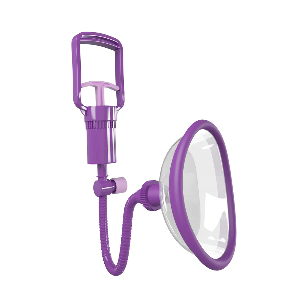 Manual Pussy Pump Silicone Purple