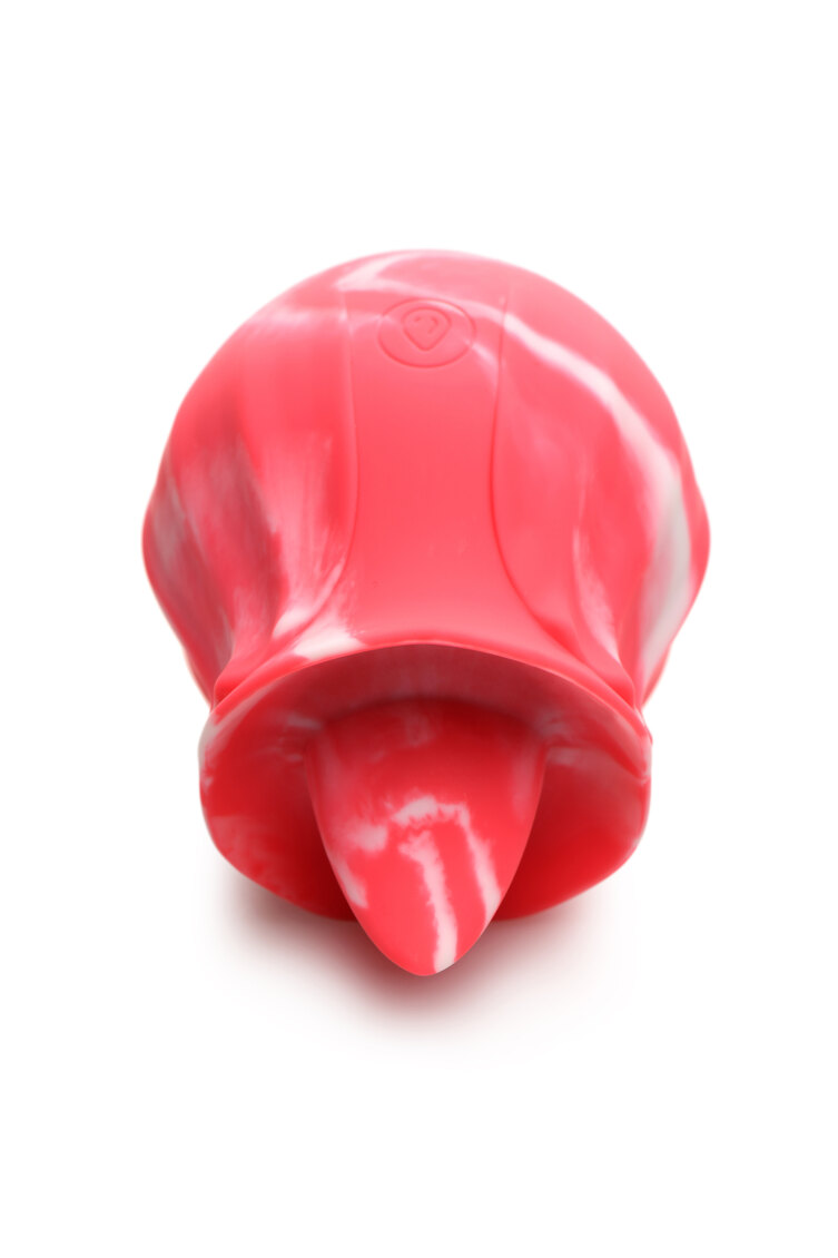 Rose Licking Clitoral Stimulator Pink Twirl