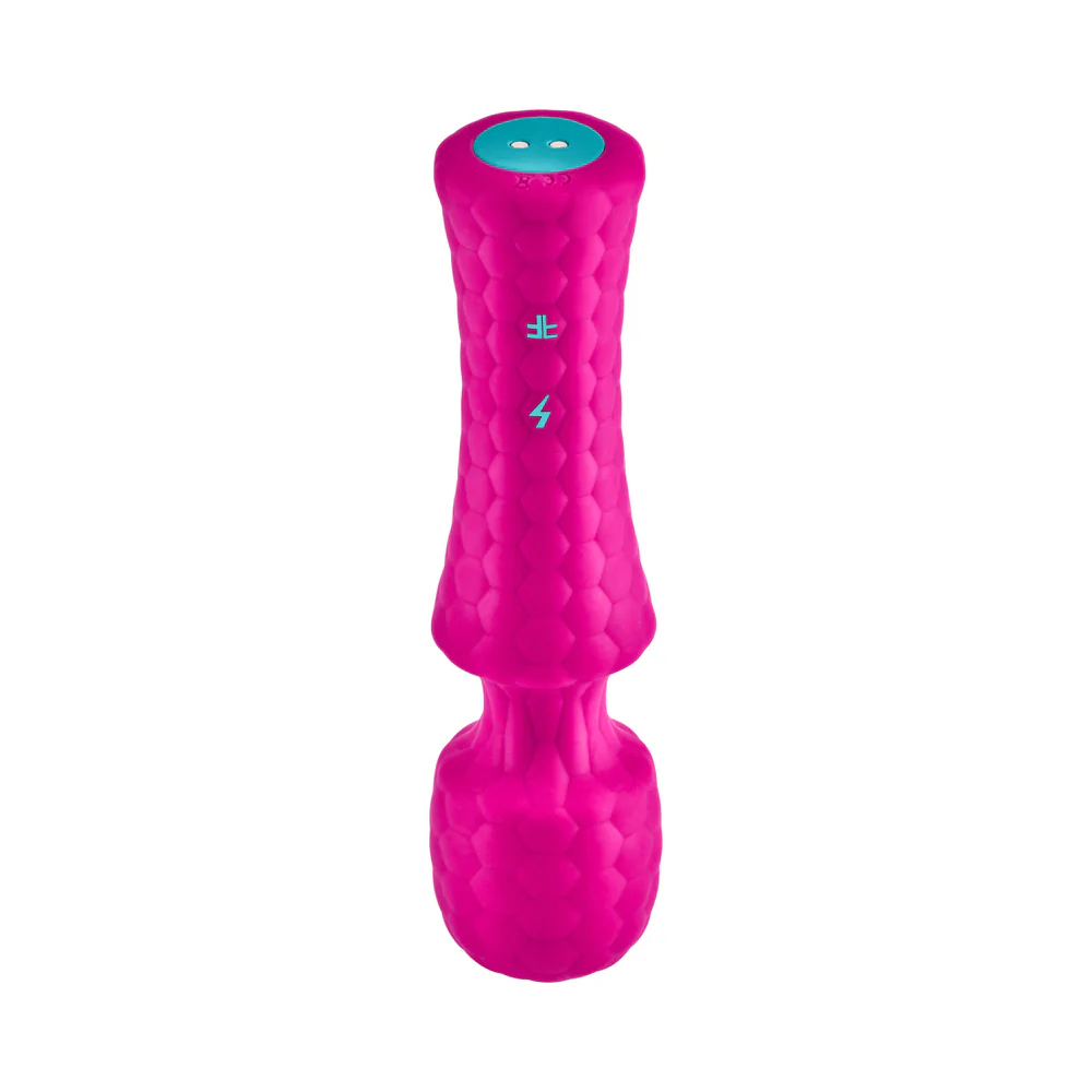 Ultra Wand Mini Textured Vibrator Pink