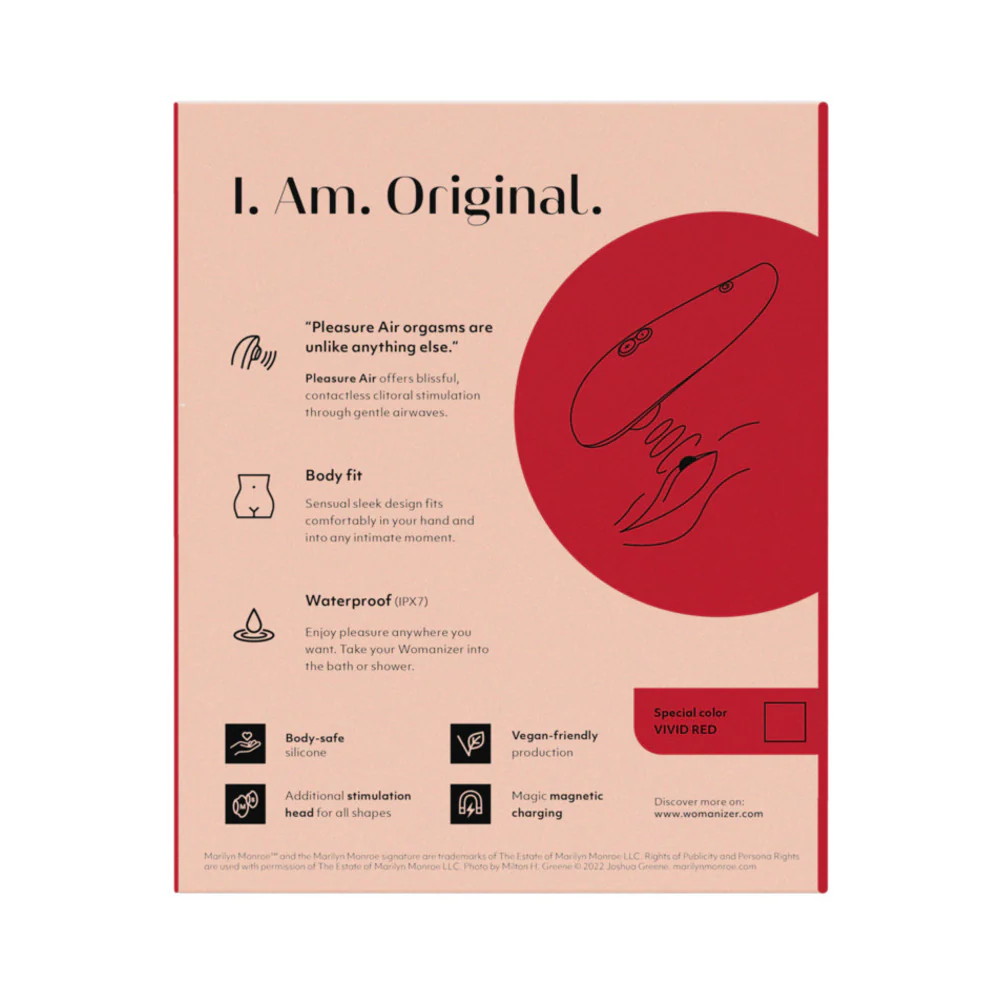 Womanizer x Marilyn Monroe Classic 2 Pleasure Air Clitoral Stimulator
