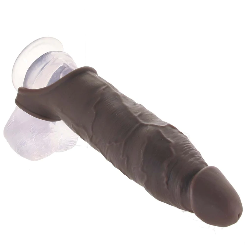 X-tensions Elite 7 in. Penis Extender with Strap Brown