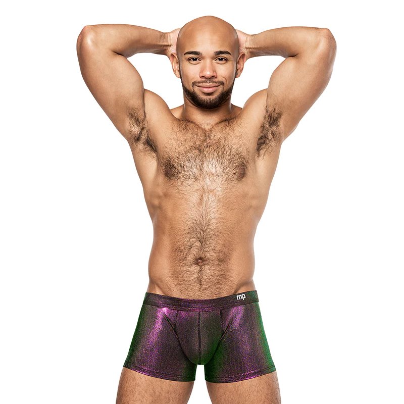 Male Power Hocus Pocus Uplift Mini Boxer Short Purple (84631) | SlipDix.com