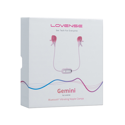 Lovense Gemini Bluetooth Vibrating Nipple Clamps