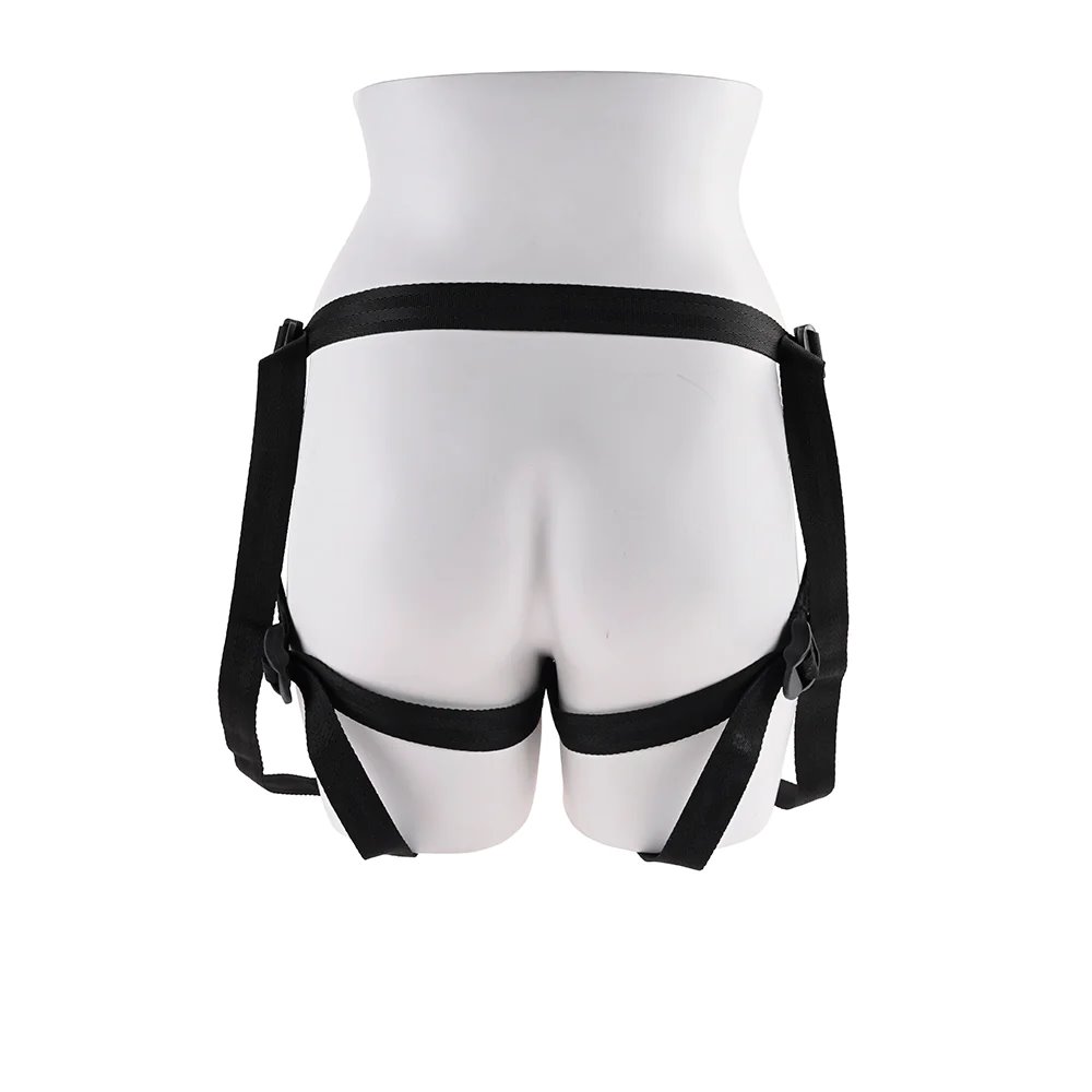 Silicone Pegging Kit with Adjustable Strap-On Harness & 5 in. Dildo