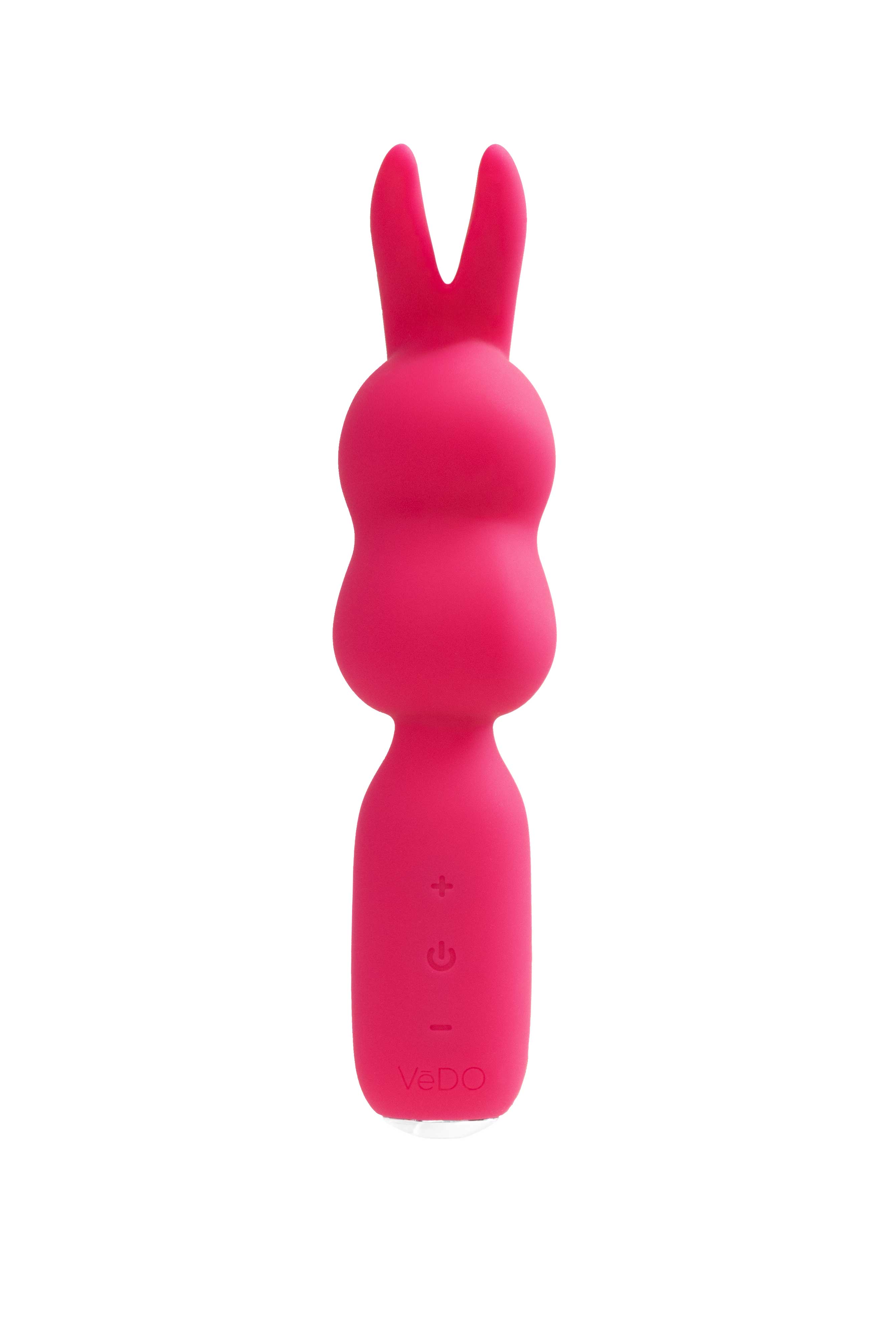 VeDO Hopper Bunny Silicone Mini Wand Vibrator Pink