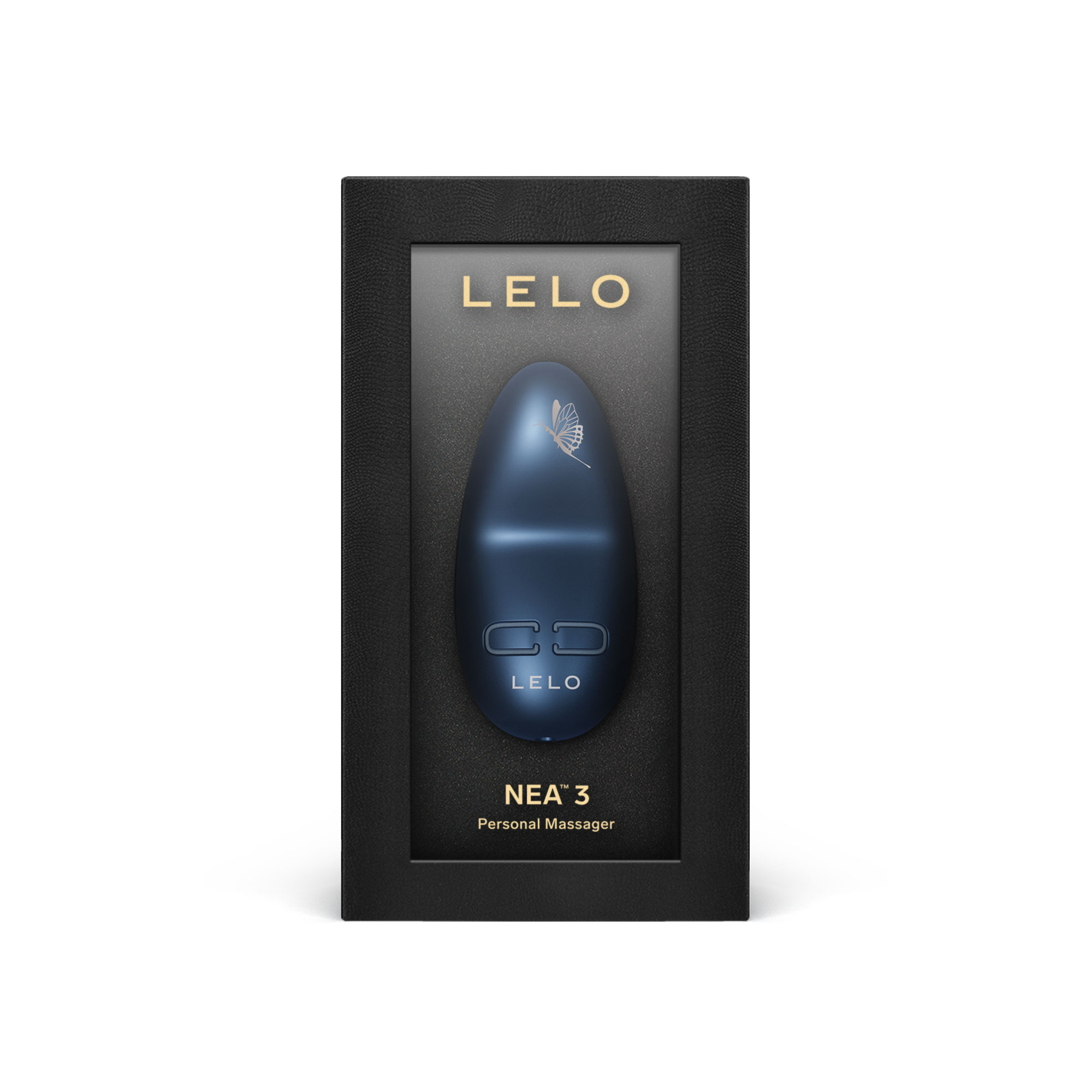 Lelo NEA 3 Mini Silicone Vibrator Alien Blue